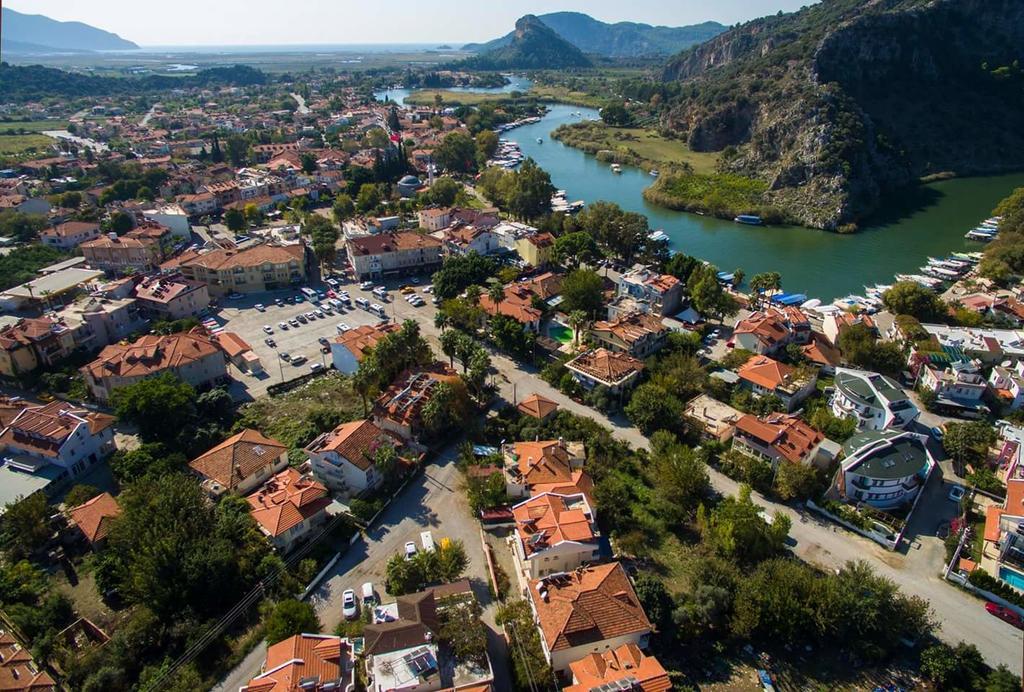 Karaca Apart Hotel Dalyan Bagian luar foto