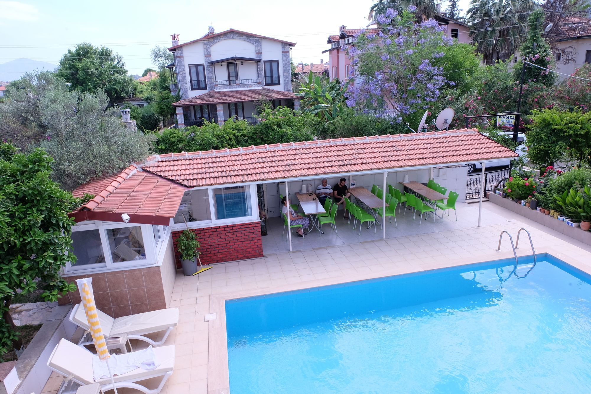 Karaca Apart Hotel Dalyan Bagian luar foto